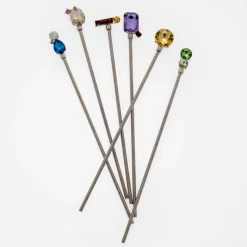 Jeweled Swizzle Sticks