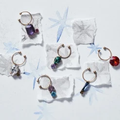 Jeweled Wine Charms