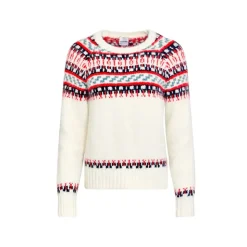 Josie Sweater in Cream Fairsle