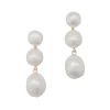 Juliet Earrings in White