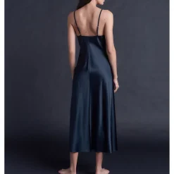 Juno Sapphire Silk Slip