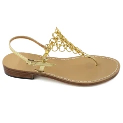 K Leather Thong Sandal