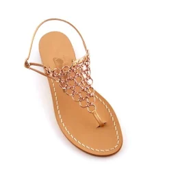 K Leather Thong Sandal