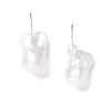 14k White Le Baroque Earrings