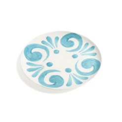 Kallos Dessert Plate in Aqua