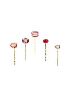 Karina Bobby Pin Set in Rose