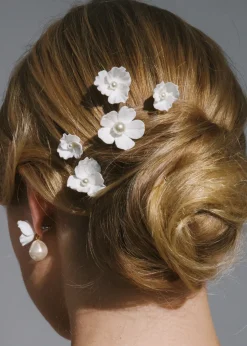 Karissa Bobby Pin Set in Cream