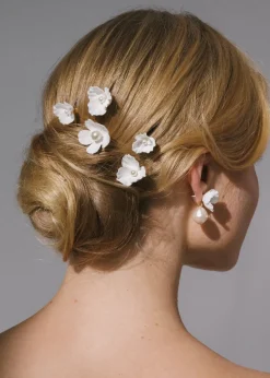 Karissa Bobby Pin Set in Cream