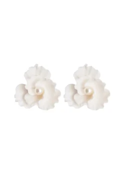 Karissa Earrings in Cream