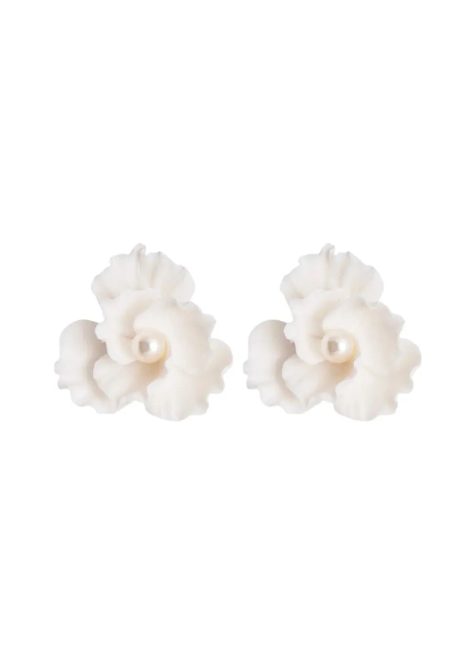 Karissa Earrings in Cream