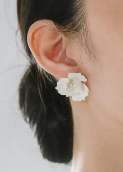 Karissa Earrings in Cream