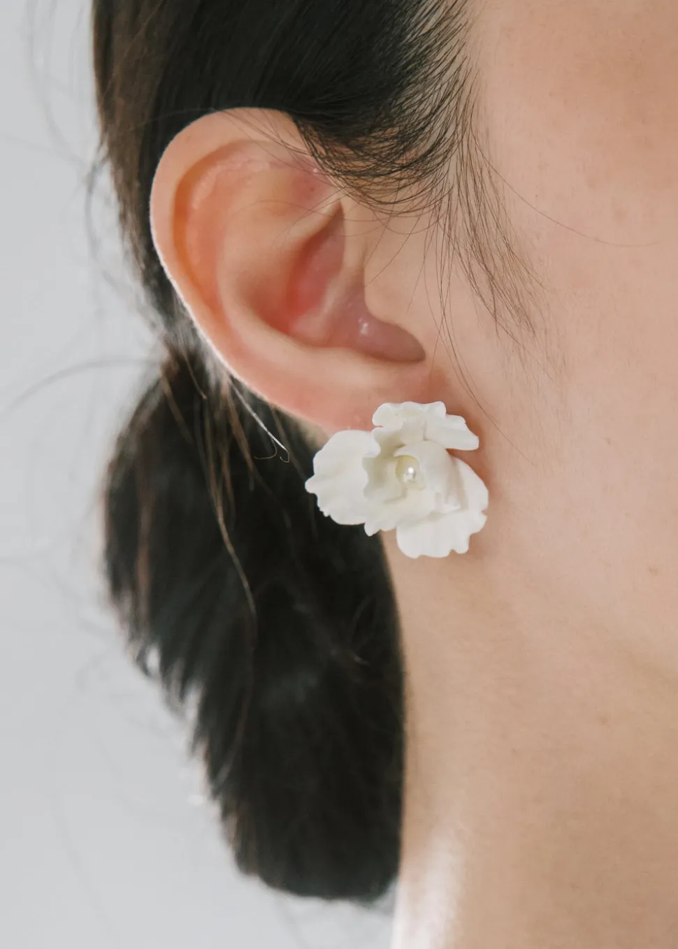 Karissa Earrings in Cream