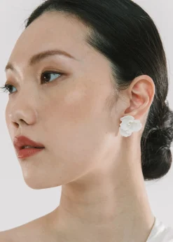 Karissa Earrings in Cream