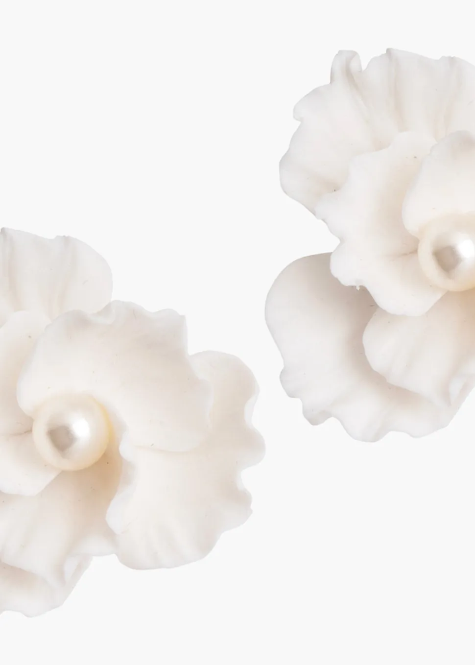 Karissa Earrings in Cream