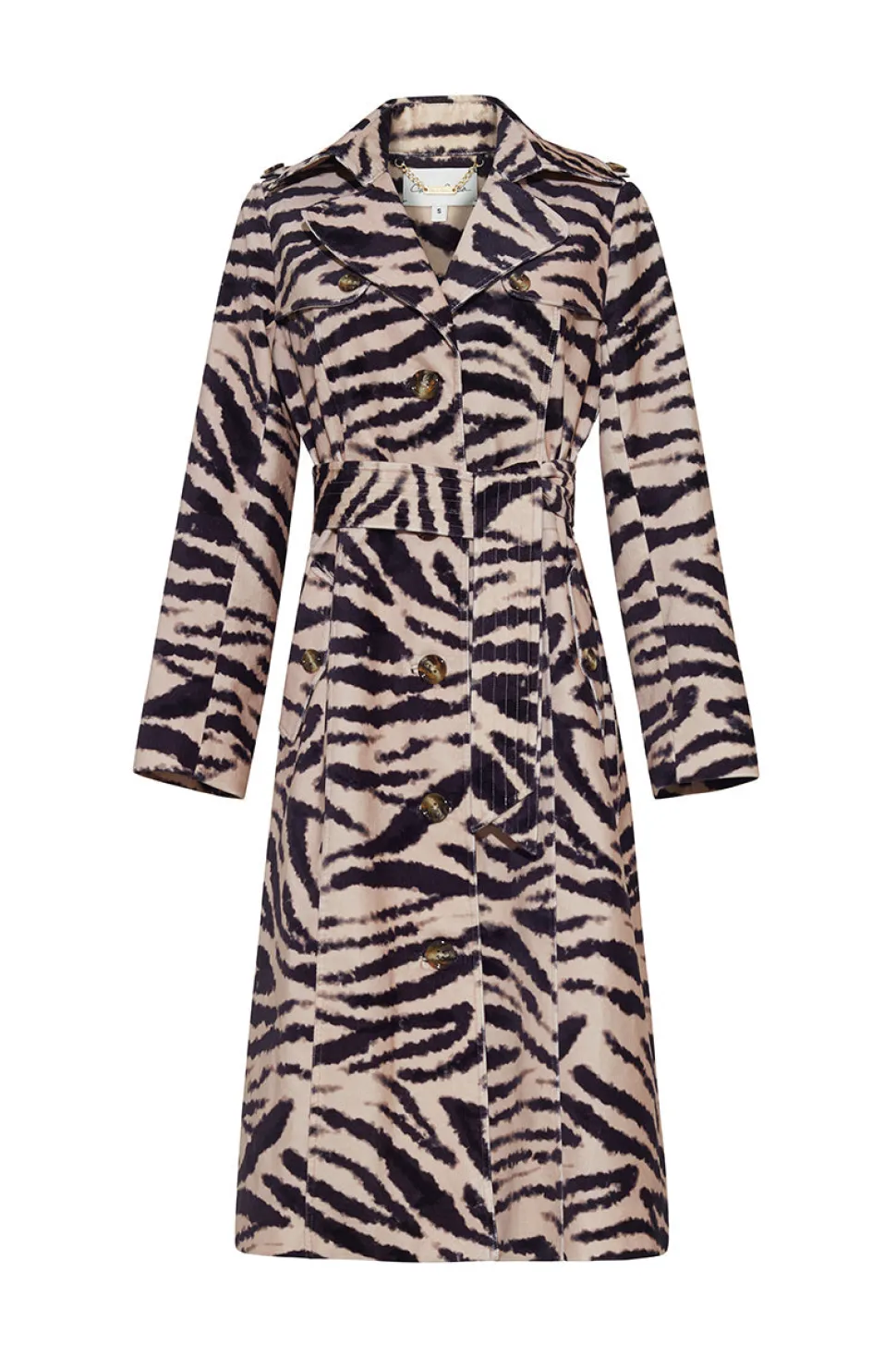 Karlie Trench in Sebra Blush
