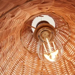 Kasbah Rattan Tall Pendant