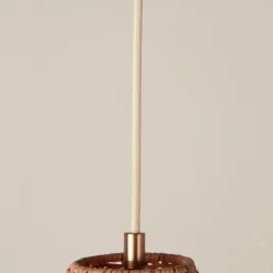 Kasbah Rattan Tall Pendant