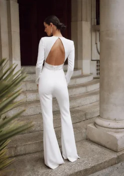 Katie Jumpsuit in Ivory