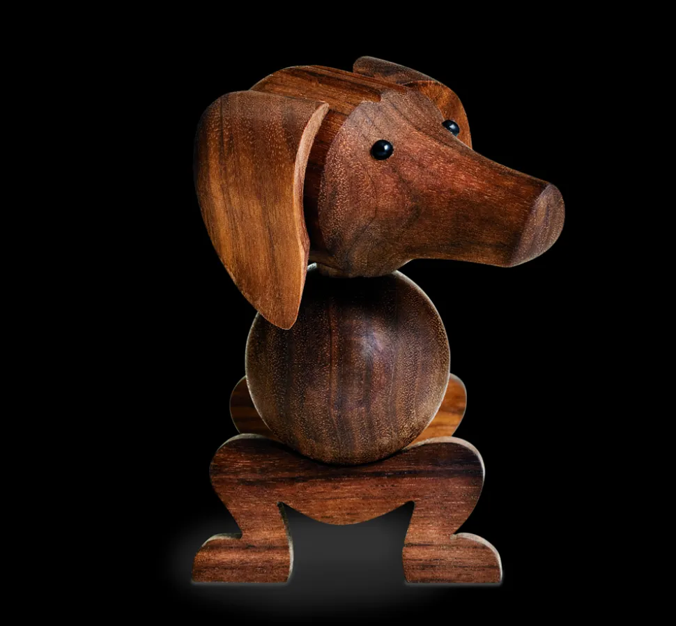 Kay Bojesen Dog in Walnut