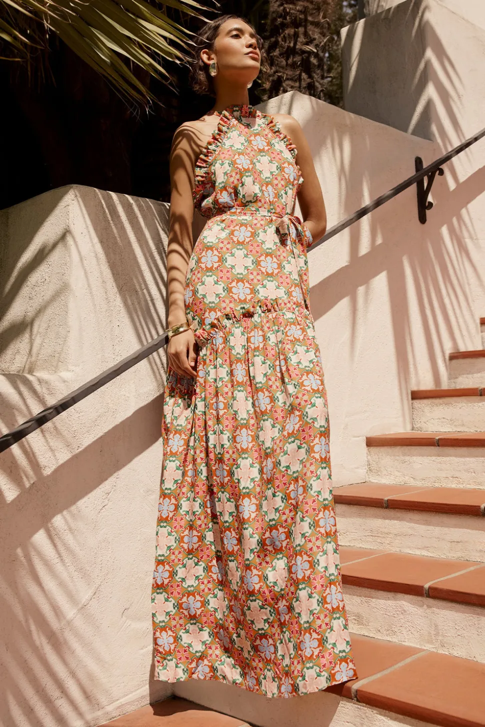 Keenan Dress in Mosaic