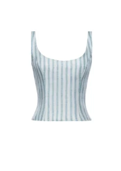 Kelsey Ikat Striped Top