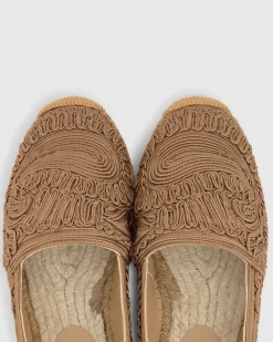 Kenda Paisley Etro in Taupe Cotton