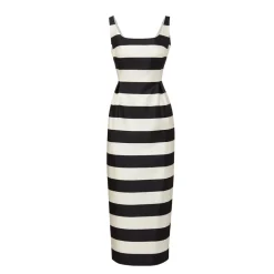 Kendall Dress in High Line Stripe