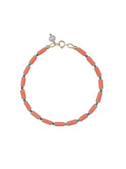 Kenzie Bracelet in Coral-Blue