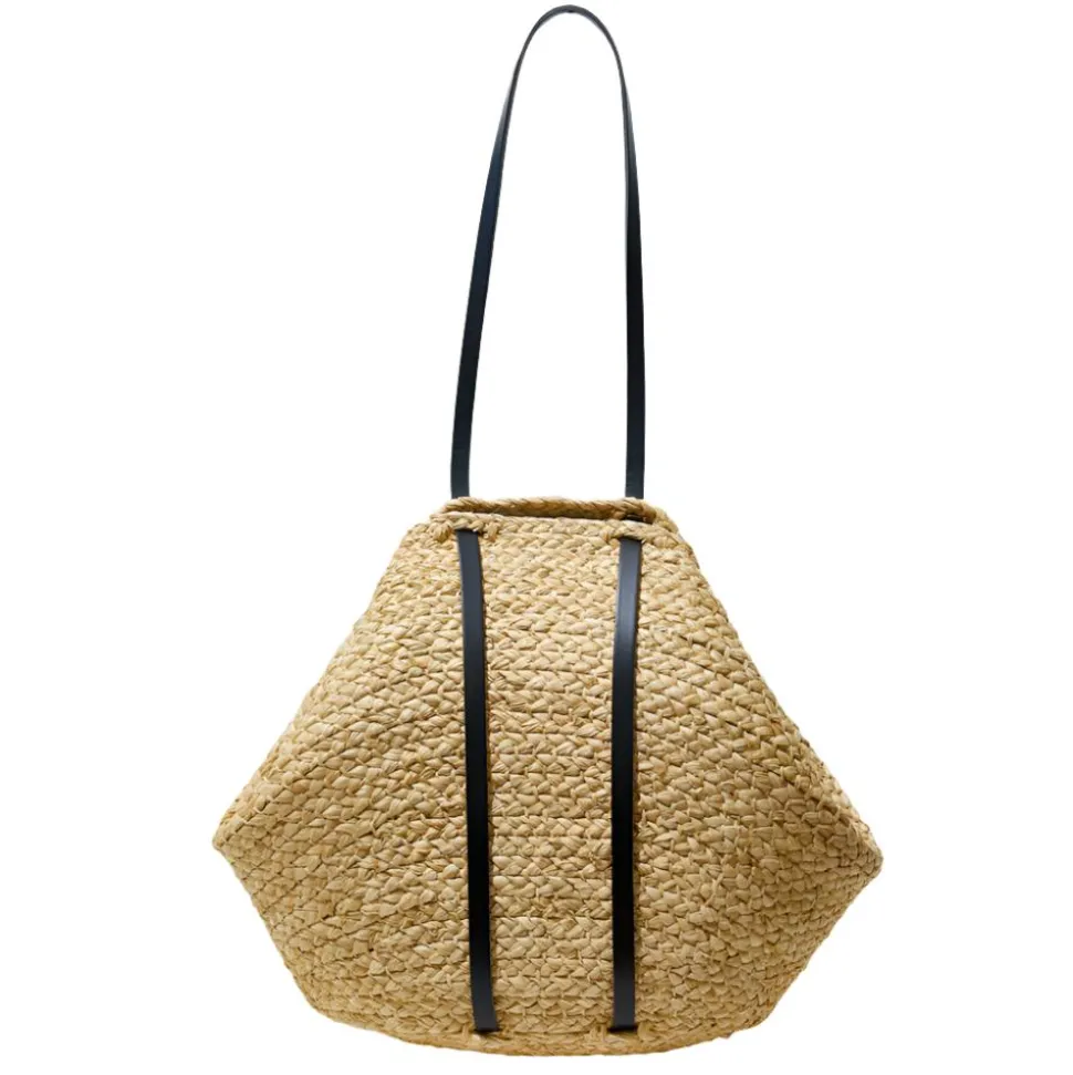Keza Braided Raffia Carryall