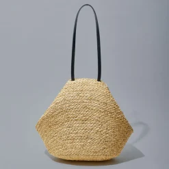 Keza Braided Raffia Carryall