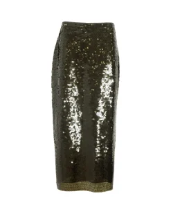 Kiah Skirt in Forset Green