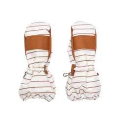 Kids' Breton Stripe Waterproof Ski Mitten
