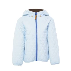 Kids' Cloud Blue Quilted Puffer Jacket