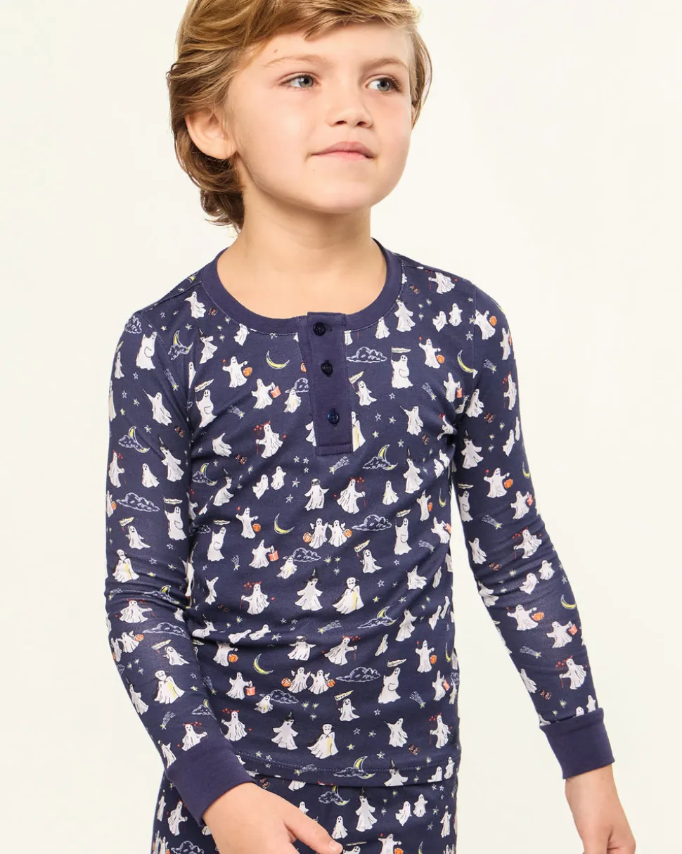 Kid’s Pima Snug Fit Pajama Set in Spooky Slumber
