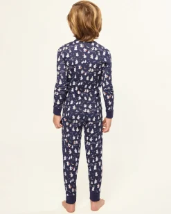 Kid’s Pima Snug Fit Pajama Set in Spooky Slumber