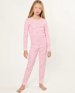 Kid’s Pima Snug Fit Pajama in Winter Skates