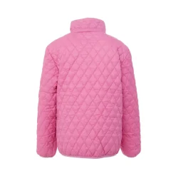 Kids' Rose Pink Quilted Puffer Jacket