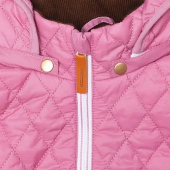 Kids' Rose Pink Quilted Puffer Jacket