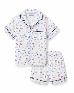 Kid's Twill Short Set in Literary Lessons