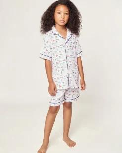 Kid's Twill Short Set in Literary Lessons