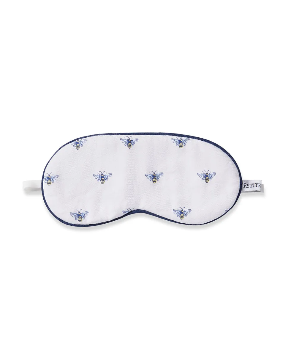 Kid’s Twill Sleep Mask in Buzzing Bees