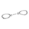 Kiki Handcuff Wristlets in Gunmetal