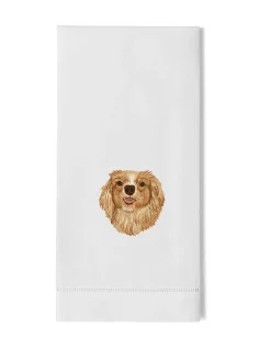 King Charles Spaniel Hand Towel