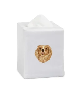 King Charles Spaniel Tissue Box Cover
