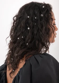 Kira Hair Magnet Set in Crystal