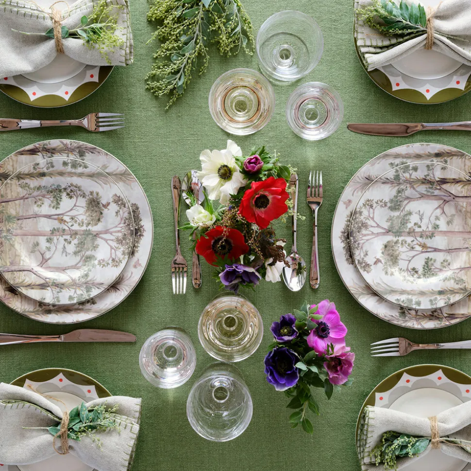 Kit Kemp Tall Trees Dinner Plates, Set of 4