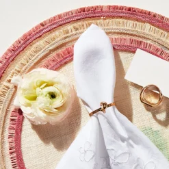 Knot Napkin Rings, Set of Eight