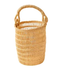 Kuma Open Weave Bucket Bag