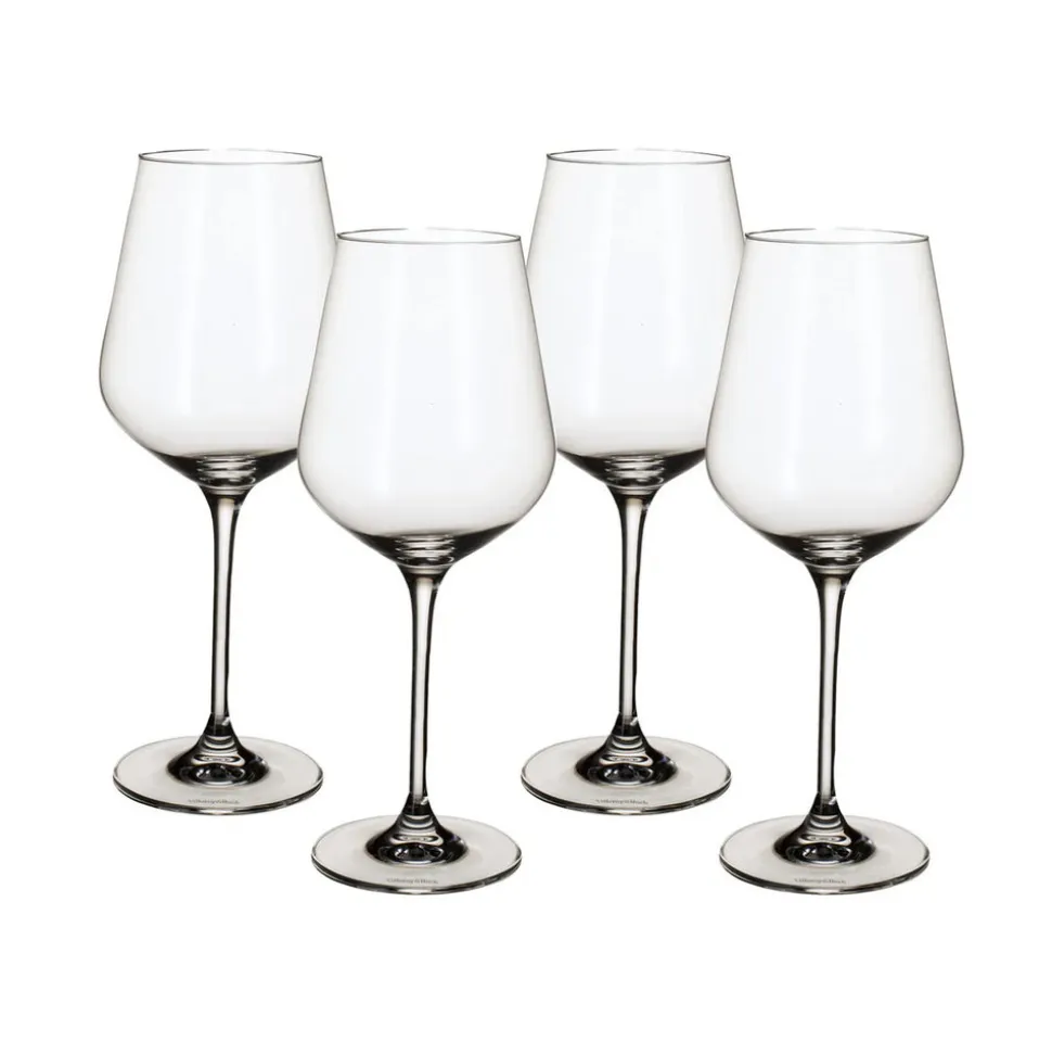La Divina White Wine in Clear, Set of 4