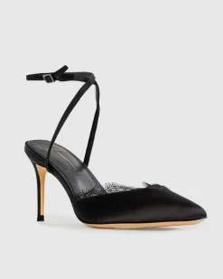 Lace 80 in Black Satin